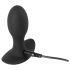 ANOS - oplaadbare, waterdichte prostaatvibrator (zwart)
