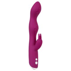   SMILE - flexibele A- en G-spot vibrator met clitorisarm (paars)