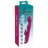 SMILE - flexibele vibrator met clitorale en G-spot arm (paars)