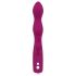 SMILE - flexibele vibrator met clitorale en G-spot arm (paars)