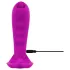 Javida - G-spot en clitoris vibrator - siliconen - paars