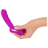 Javida - G-spot en clitoris vibrator - siliconen - paars