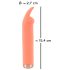 You2Toys Peachy! Mini Bunny - Konijnen Clitoris Vibrator (Perzik)