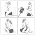 The Cowgirl - seksspeelgoed machine - premium rijdend - zwart