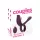 Couples Choice - vibrerende penismantel voor koppels - oplaadbaar - paars