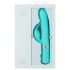 Pillow Talk Lively - Oplaadbare Vibrator met Clitorisstimulator (Turkoois)