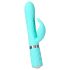 Pillow Talk Lively - Oplaadbare Vibrator met Clitorisstimulator (Turkoois)