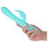 Pillow Talk Lively - Oplaadbare Vibrator met Clitorisstimulator (Turkoois)