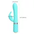 Pillow Talk Lively - oplaadbare clitoris vibrator met arm (turquoise)