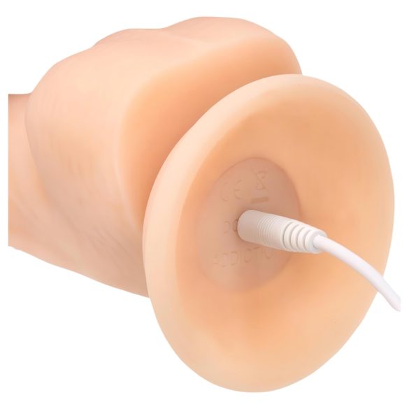 Naked Addiction - roterende vibrator - realistisch - 20cm - huidkleurig