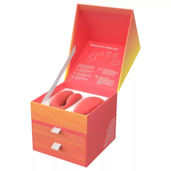 We-Vibe Chorus - koppel vibrator - draadloos, app-gestuurd - oranje