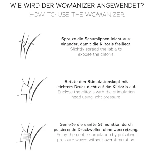 Womanizer Premium 2 - luchtdruk clitorisstimulator - blauw