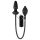 You2Toys - opblaasbare anale vibrator (zwart)