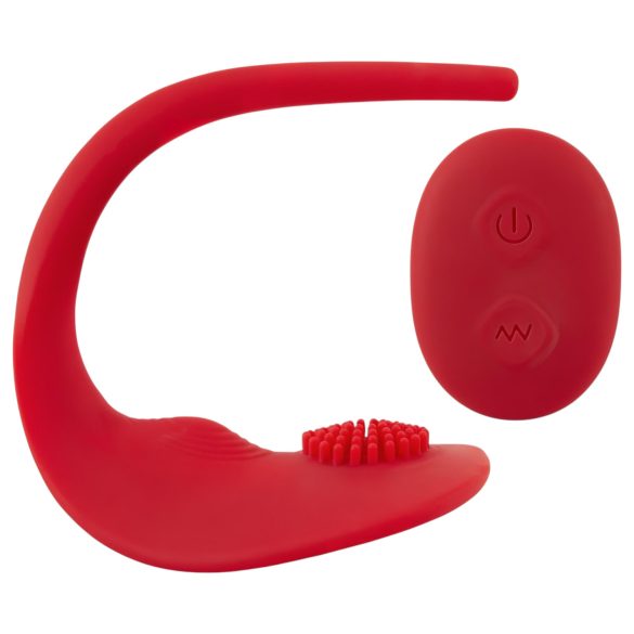 SMILE Slim Panty - oplaadbare, draadloze clitoris vibrator (rood)