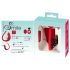 SMILE Slim Panty - oplaadbare, draadloze clitoris vibrator (rood)