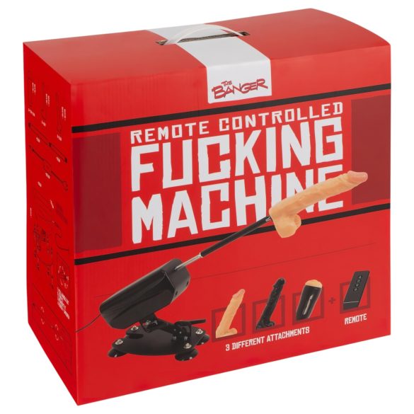 The Banger Seksapparaat - Inclusief 2 dildo's en 1 kunstvagina