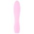 Cuties Mini 3 - oplaadbare, waterdichte geribbelde vibrator (roze)