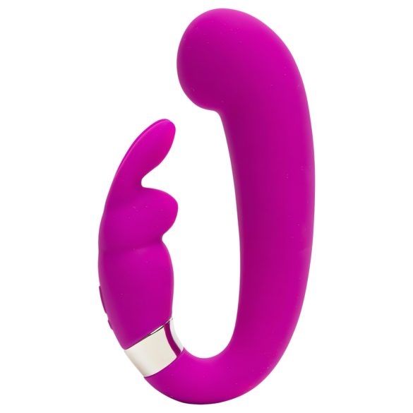 Happyrabbit - vibrator met klitorisstimulator en G-spot - oplaadbaar - paars