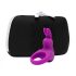 Happyrabbit Cock Kit - vibrerende penisring met opbergetui (paars)