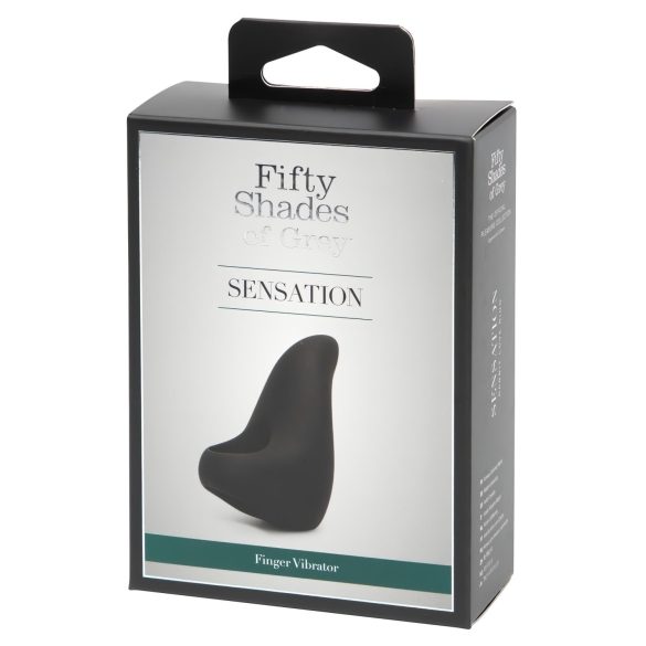 Vijftige Tinten Sensatievinger - zwarte vinger vibrator
