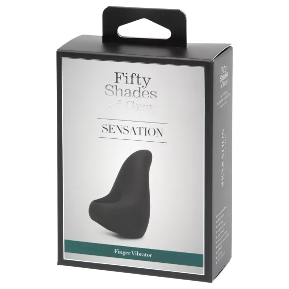 Fifty Shades of Grey - vinger vibrator - zwart