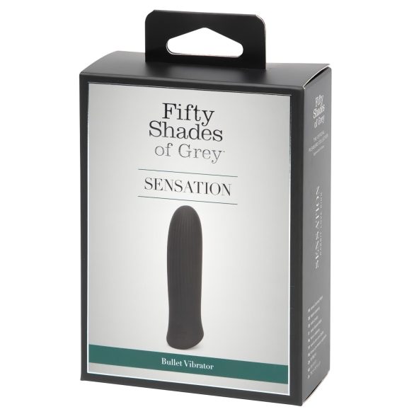 Vijftig Tinten Sensation Bullet - vibrator (zwart)
