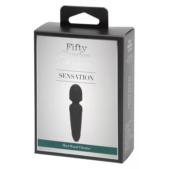 Fifty Shades of Grey - mini wand vibrator - zwart