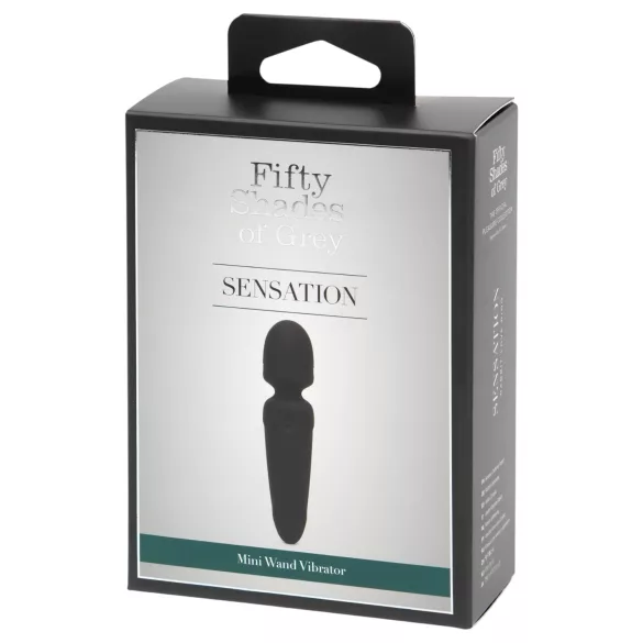 Fifty Shades of Grey - mini wand vibrator - zwart