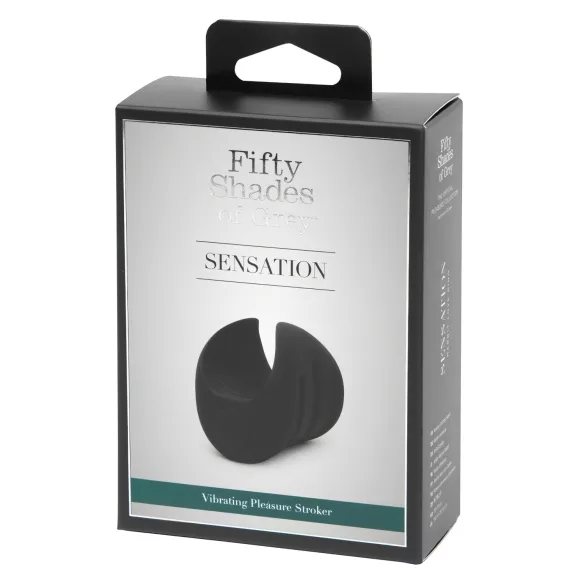Fifty Shades of Grey Sensation - penistop vibrator - zwart