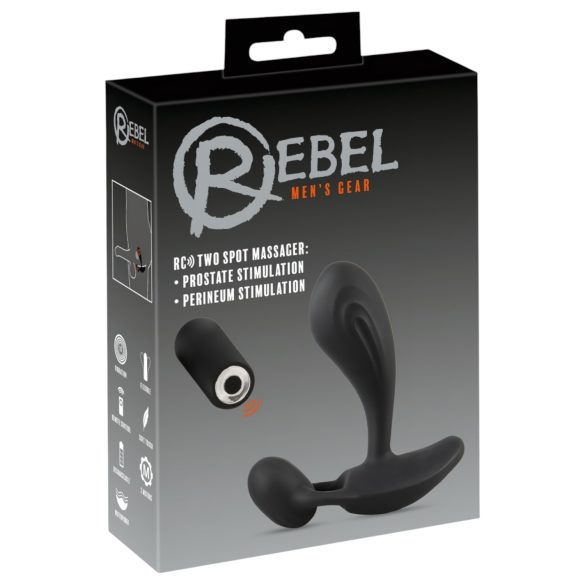 Rebel RC - 2in1 Prostaat Vibrator (zwart)