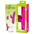 SMILE Rabbit - Oplaadbare 3-in-1 vibrator (roze)
