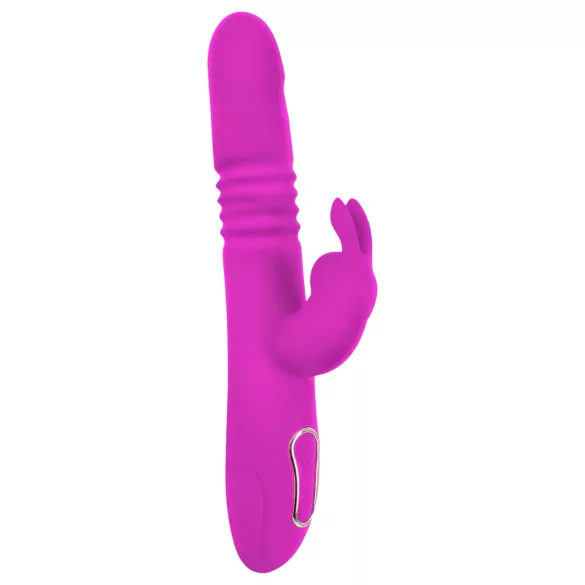 SMILE Rabbit - vibrator met stootfunctie en clitorisstimulator - oplaadbaar