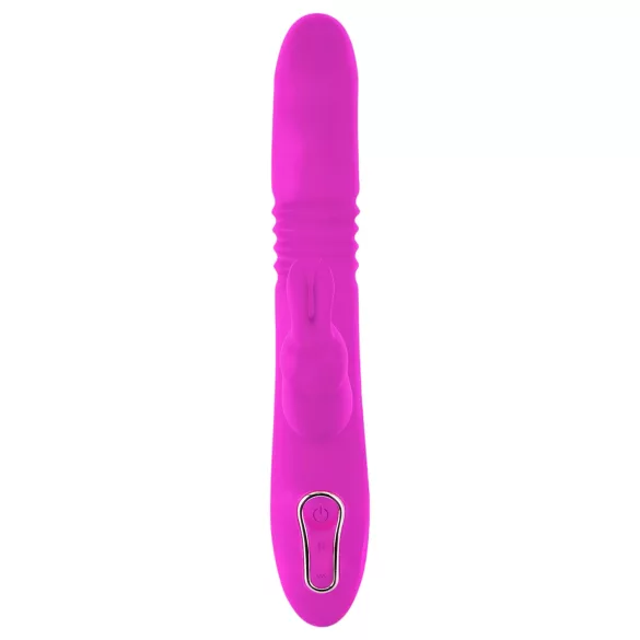 SMILE Rabbit - vibrator met stootfunctie en clitorisstimulator - oplaadbaar