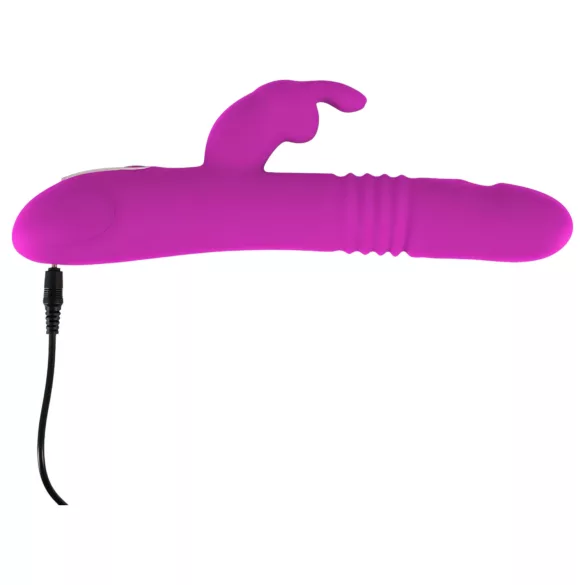 SMILE Rabbit - vibrator met stootfunctie en clitorisstimulator - oplaadbaar