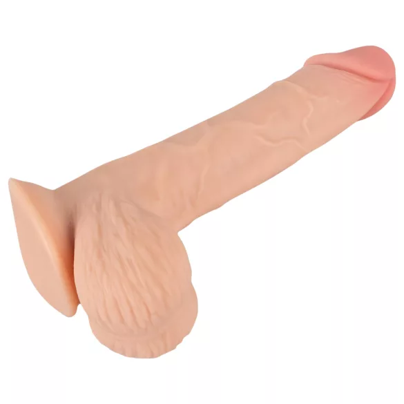 Nature Skin - dildo met huidtextuur - 19cm - huidkleurig