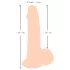Nature Skin - dildo met huidtextuur - 19cm - huidkleurig