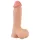 Nature Skin - dildo met huidtextuur - 20cm - naturel