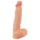 Nature Skin - dildo met huidtextuur - 25 cm - huidkleur