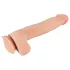 Nature Skin - dildo met huidtextuur - 25 cm - huidkleur