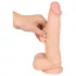 Nature Skin - dildo met huidtextuur - 25 cm - huidkleur