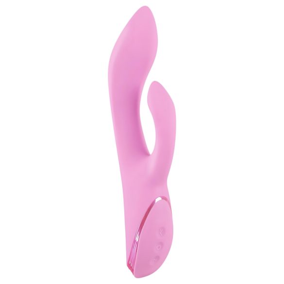 SMILE Nodding - Oplaadbare vibrator met klitstimulator (roze)