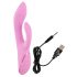 SMILE Nodding - Oplaadbare vibrator met klitstimulator (roze)