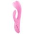 SMILE Nodding - Oplaadbare vibrator met klitstimulator (roze)
