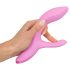 SMILE Nodding - Oplaadbare vibrator met klitstimulator (roze)