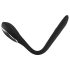 Penisplug Dilator - oplaadbare urethravibrator (1,1 cm) - zwart