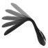 Penisplug Dilator - oplaadbare urethravibrator (1,1 cm) - zwart