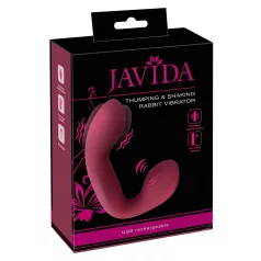   Javida Thumping - pulserende G-spot en clitoris vibrator (rood)