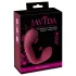 Javida Thumping - pulserende G-spot en clitoris vibrator (rood)