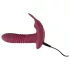 Javida - clitoris vibrator met afstandsbediening - 3 standen - rood