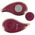 Javida RC - draadloze 3-functie clitoris vibrator (rood)